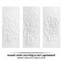 COM-FOUR® 3x humidificateur d'air en céramique - évaporateur de radiateur pour humidifier l'air ambiant - évaporateur d'eau - év