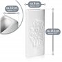 COM-FOUR® 3x humidificateur d'air en céramique - évaporateur de radiateur pour humidifier l'air ambiant - évaporateur d'eau - év