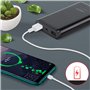 Huawei Câble de données / câble de charge - Micro USB - Gris/blanc - Compatible avec les téléphones portables Huawei avec port m