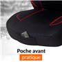 upgrade4cars Housse de Siege Voiture Universelle Noir Rouge | Ensemble de Housses Siège Auto Universel | Couvre Sieges pour Avan