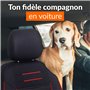 upgrade4cars Housse de Siege Voiture Universelle Noir Rouge | Ensemble de Housses Siège Auto Universel | Couvre Sieges pour Avan