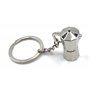 H-Customs Porte-clés avec pendentif en argent pour cafetière à expresso