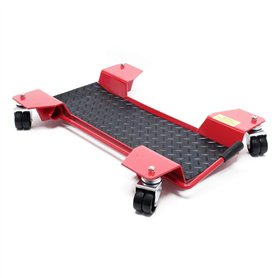 Wiltec Rane moto Chariot roulant Moto Déplacement Rail 60 x 42 x 7