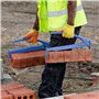 WilTec Pince de Pose de Dalle Levage Transport Porte-Pierres Dalles Briques Extensible Réglable 425-700 mm