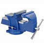 WilTec Étau d’atelier Heavy Duty 125 mm Mâchoire de serrage & Enclume pour Contrainte importante Établi