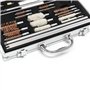 WilTec Kit de Nettoyage Arme et Pistolet 100 pcs. Mallette de Transport Entretien Arme à feu Brosses