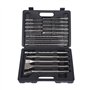 XPOtool SDS plus Lot de 17 Forets à pierre et Burins Lot de forets pour Marteau perforateur pour Maçonnerie et Béton