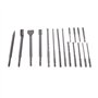 XPOtool SDS plus Lot de 17 Forets à pierre et Burins Lot de forets pour Marteau perforateur pour Maçonnerie et Béton
