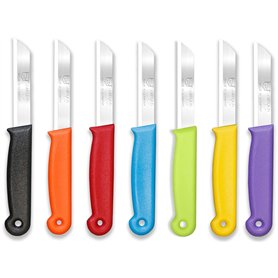 Couteau à légumes Set de couteaux à fruits de Solingen Couteau à éplucher 7 couteaux de cuisine à lame précise et tranchante en