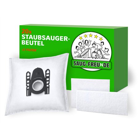 SAUG-FREUnDE I 20 Sacs d'aspirateur pour BOSCH Serie 4