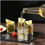 Praknu Lot de 6 Assiettes en Ardoise Rectangulaires - 30x20 cm - Plateaux pour Servir Fromage, Charcuterie, Sushi, Aperitifs