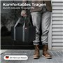 achilles ensemble de 3 paniers à provisions avec fond renforcé, sacs à provisions, boîte pliante, panier de transport, sac à pro