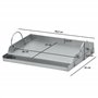 BBQ-Toro universelle en inox plaque de grill rectangulaire Plancha pour barbecue