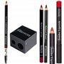 Benecos - Taille-Crayon Double pour Crayons Cosmétiques - avec Spatule de Nettoyage Intégrée
