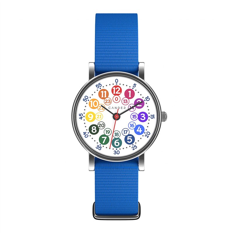 Cander Berlin MNA 1030 J Montre pour enfant garçon 12/24 heures, bracelet