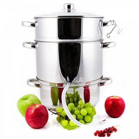 Grafner Extracteur de jus de fruits et légumes en acier inoxydable - 8