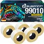 Bubprint 5 Rouleaux Étiquettes Compatible pour Dymo 99010 S0722370 pour Labelwriter 310 320 330 Turbo 400 Twin Turbo Duo 450 Twi