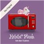 Habibi Plush Premium – 1931 Pegasus avec corne pailletée avec coussin de grains amovible – Bouillotte chauffante pour micro-onde