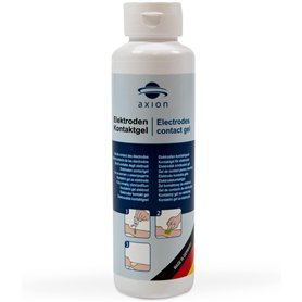 Gel de contact 250g. axion | Améliore la conductivité des électrodes TENS et EMS | Gel conducteur pour l’électrostimulation