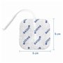 12 électrodes mixte axion | Patchs de rechange pour électrostimulateur TENS et/ou EMS réutilisables et autocollants avec connexi