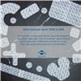 12 électrodes axion 10x5 cm et 5x5 cmm | Compatible avec les appareils Beurer et Sanitas | Electrostimulateur TENS et EMS avec c