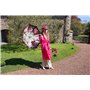 VON LILIENFELD® Parapluie Fleur Roseraie Canne Grand Robuste Ouverture Automatique Double Épaisseur