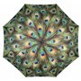 VON LILIENFELD® Parapluie Canne Grand Robuste Ouverture Automatique Femme Homme Paon