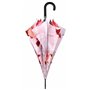 VON LILIENFELD® Parapluie Canne Grand Robuste Résistant au Vent Ouverture Automatique Mariée Fleur Roses, crème