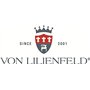 VON LILIENFELD® Parapluie Canne Grand Robuste Résistant au Vent Ouverture Automatique Mariée Fleur Roses, crème