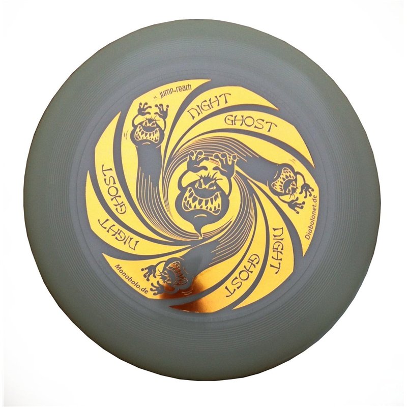 Discraft Ultimate Frisbee Ultra Star Ghost Night Glow cuivre métallique - Noctilucent