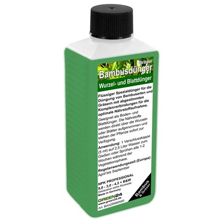 Engrais liquide pour bambou HighTech NPK - Pour bambous