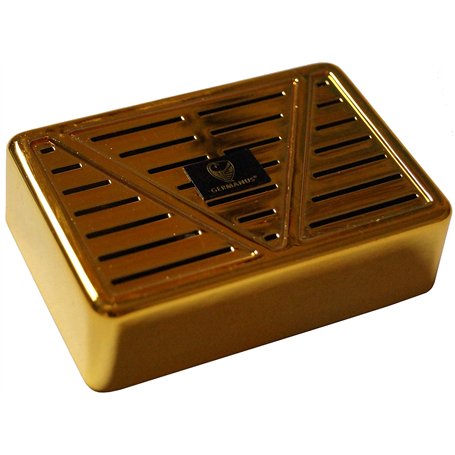 GERMANUS Humidificateur de qualité supérieure Quad Gold avec support et instructions (français non garanti)