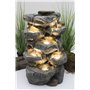 Fontaine d'intérieur avec éclairage LED Fontaine de Jardin