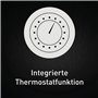 Phönix PCH2000T Radiateur Infrarouge sur Pied en Carbone - Chauffage de Terrasse IP44 Intérieur/Extérieur 2000W - Thermostat, Co