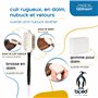 biped kit de brosses à chaussures Classic - Brosses à chaussures pour l'entretien du cuir lisse et du daim - Kit de brosses à ch