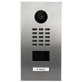 Interphone Vidéo IP WiFi D2101V V2 - Portier Vidéo 1 Sonnette Lecteur Badge RFID - Contrôle l'Accès à Votre Domicile pour Plusie