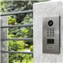 Interphone Vidéo IP WiFi D2101V V2 - Portier Vidéo 1 Sonnette Lecteur Badge RFID - Contrôle l'Accès à Votre Domicile pour Plusie