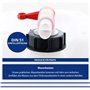 S-Pro - Bidon eau potable & liquides 3x 10l - Réservoir d'eau avec 1x robinet & bouchon à vis DIN51 - Jerrican eau potable de qu