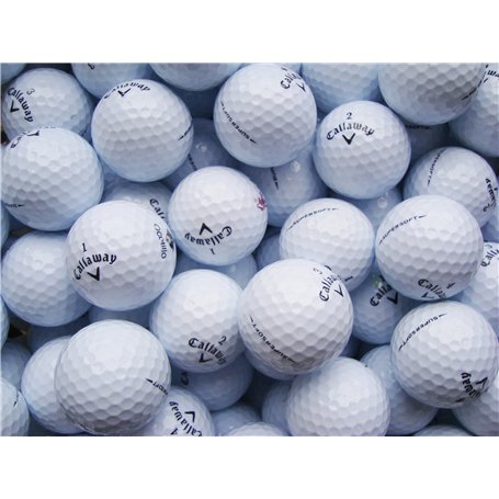 50 CALLAWAY SUPERSOFT BALLES DE GOLF RÉCUPÉRATION / LAKE BALLS - QUALITÉ AAAA / AAA (PEARL / A GRADE)