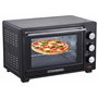 STEInBORG Mini Four 25 Litres | Four à Pizza 3 en 1 | Plaque Ramasse-Miettes | Chaleur de Voûte et de Sole | Convection | Minute