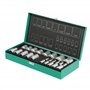Jeu de douilles pouces 1/4 & 1/2 pouces 24pcs par WIESEMANN 1893 I Jeu d'écrous dans les tailles 5/32"-9/16 pouces I De la série