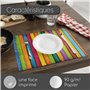 Lot de 100 sets de table en papier, aspect bois, style ancien 420 x 297 mm. Parfaits pour les tables à manger : dessous pour ass