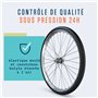 Alphatrail Chambre à Air Vélo Rick 24 Pouces AV Schrader Valve 2X Ensembles avec Mobilité Garantie I Compatible Pneu Vélo Compat
