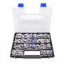Lot de 225 poids d'équilibrage pour jantes en aluminium 5-30 g