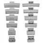 Lot de 225 poids d'équilibrage pour jantes en aluminium 5-30 g