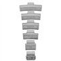 Lot de 225 poids d'équilibrage pour jantes en aluminium 5-30 g