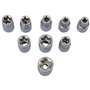 Haskyy Professional 16 pièces Jeu de douilles Torx d'embouts I Jeu d'écrous I T30-T70 55mm de long I E10-E20 39mm de long