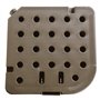 Dalles de Contrepoids 9 Kg pour Parasol 4 Pièces Plastique Marron Résistant Caria