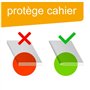 protege cahier transparent FABRIQUÉ EN ALLEMAGNE (21 x