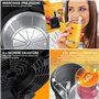 KESSER - Centrifugeuse en Inox Fruits et légumes 1100W, Extracteur de jus, Capacité 1L, Ouverture 85mm